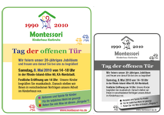 Montessori Kinderhaus Anzeige